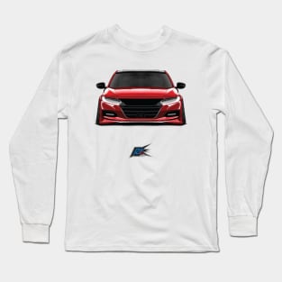 honda accord red Long Sleeve T-Shirt